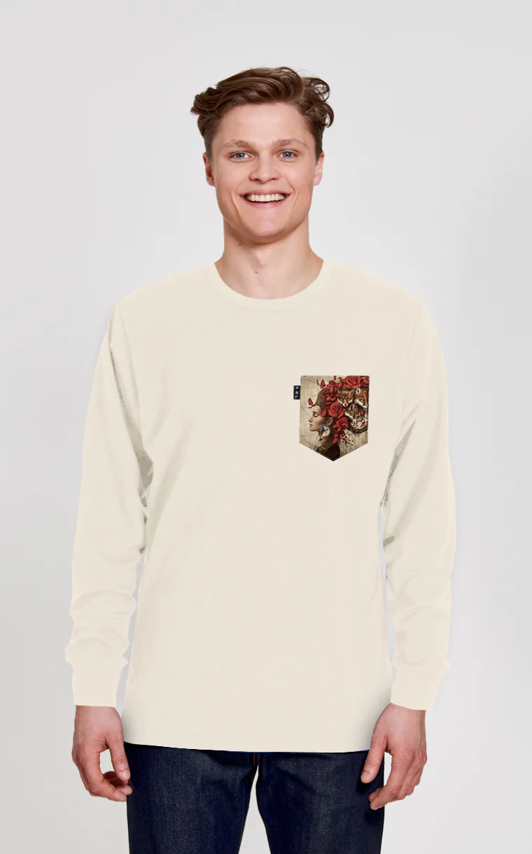 Crewneck Qc à poche Coiffe-fur – Image 8