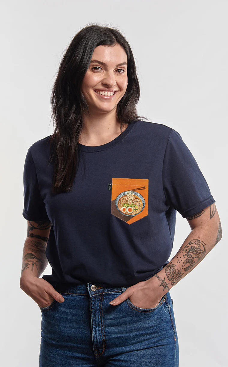 T-shirt coupe Boyfriend à poche Soupe aux histoires – Image 2