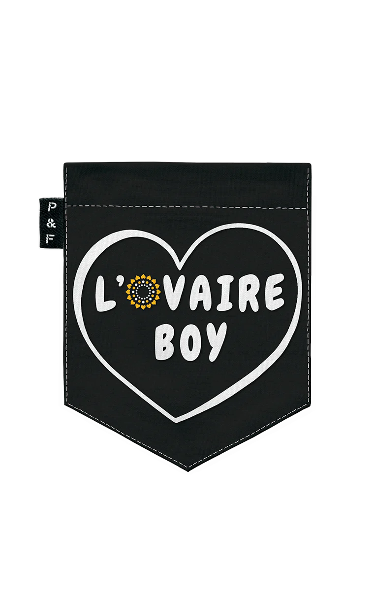Crewneck Qc à poche L'ovaire boy noir – Image 3